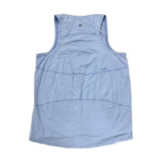 Lululemon Blue Boat Neck Tank Top 4 - Picture 2 of 6